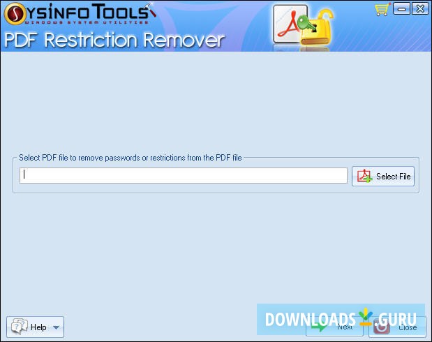 SysInfoTools PDF Restriction Remover
