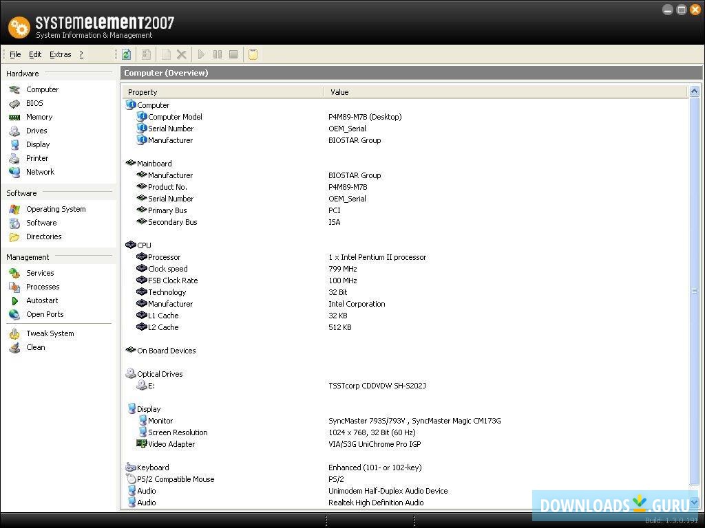 System Element 2007