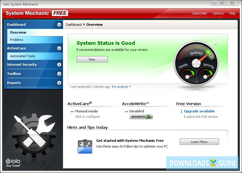System Mechanic Free