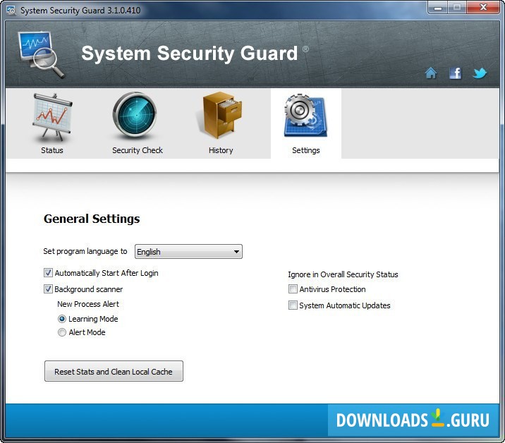Program Settings