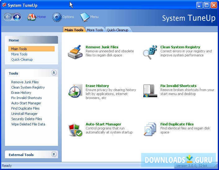 Tweak and Tuneup download the new version for windows
