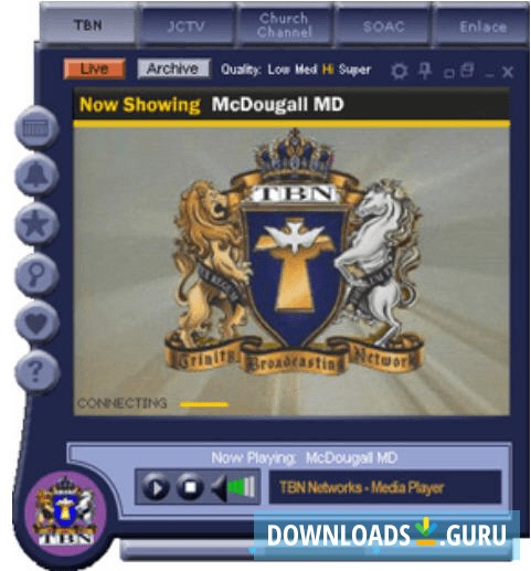 TBN Networks Media Player screenshot