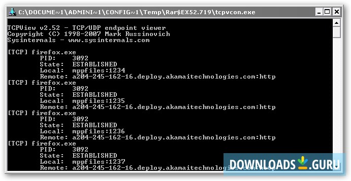 tcpview logging to file live