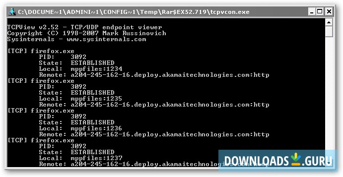 tcpview windows 7 download