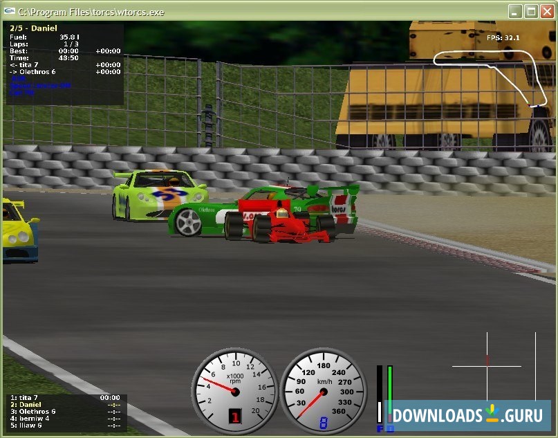 TORCS - The Open Racing Car Simulator