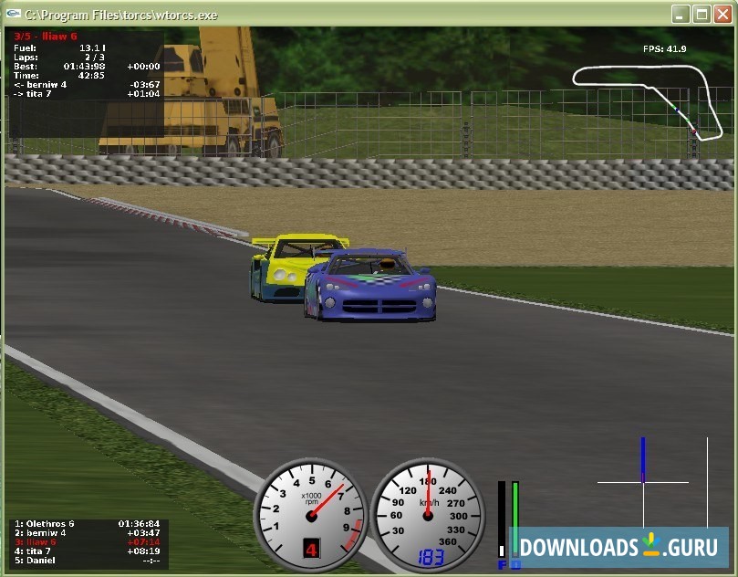 TORCS - The Open Racing Car Simulator