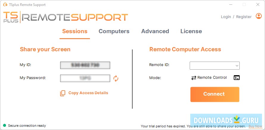TSplus Remote Support