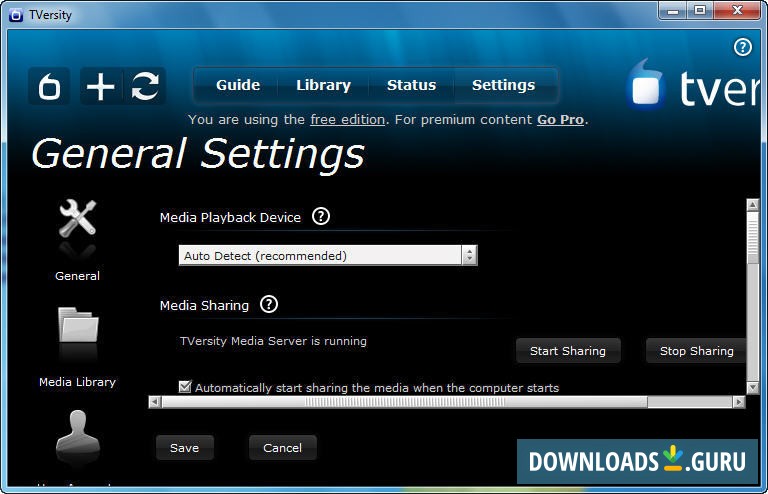 windows 8 media server download