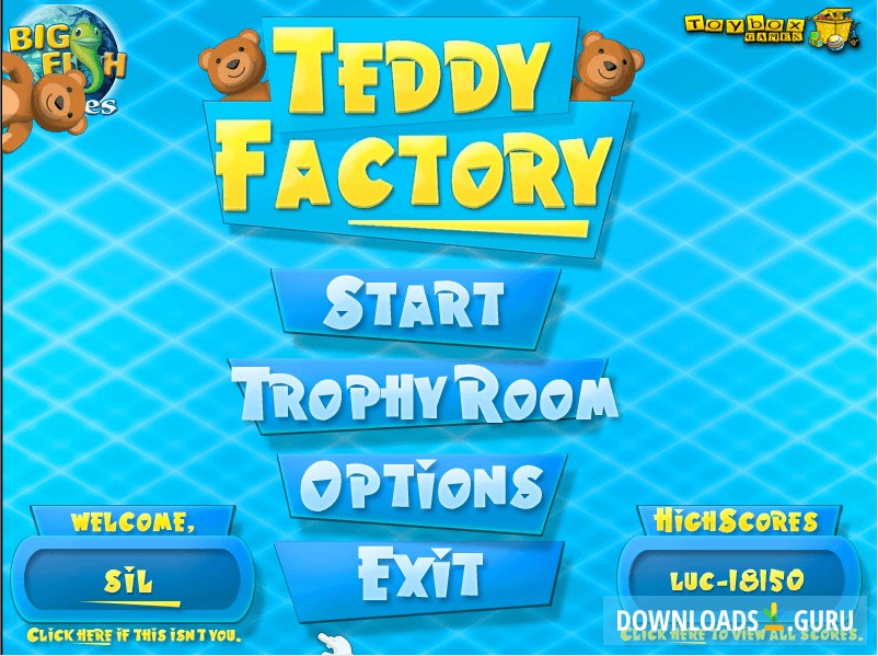 Main menu
