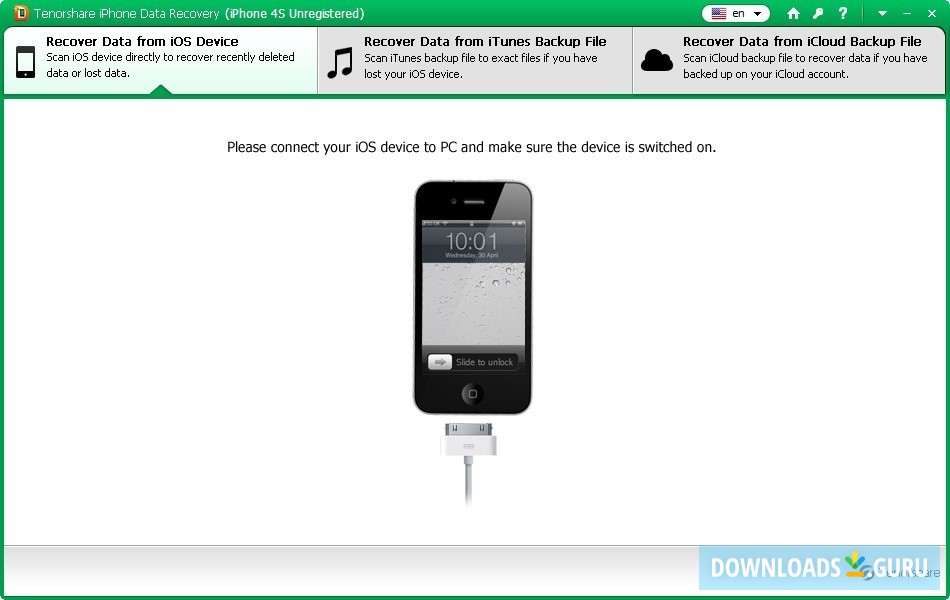 Tenorshare iPhone 4S Data Recovery
