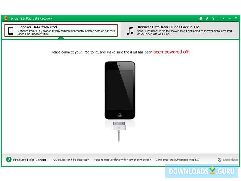 Tenorshare iPod Data Recovery
