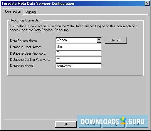 Teradata Meta Data Services