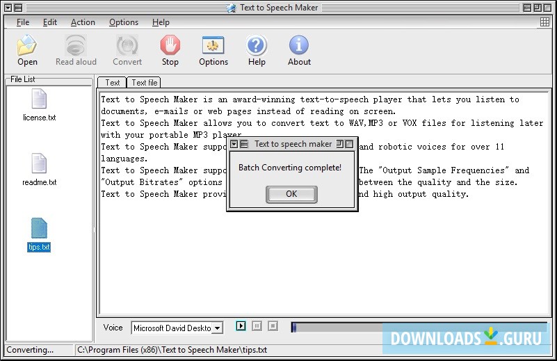 windows 10 speech to text converter shareware download