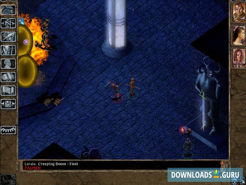 Main screen