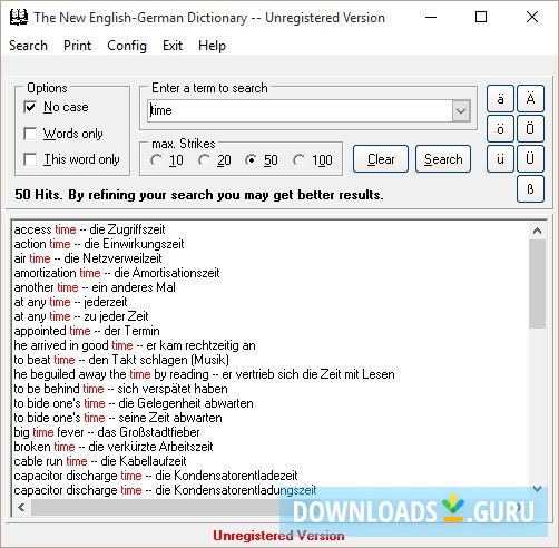 The New English-German Dictionary