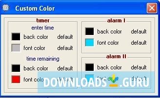Colors customization