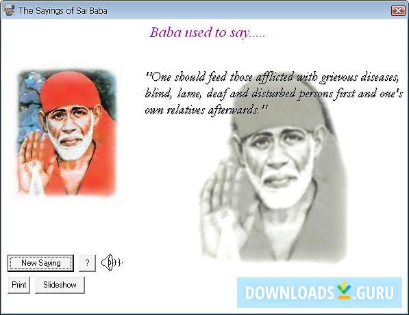 The Sayings of Sai Baba