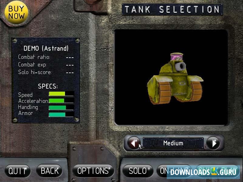 Tank Selection