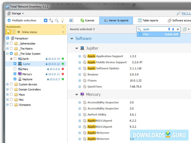 total network inventory alternative