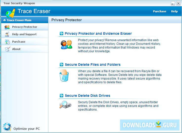 Trace Eraser
