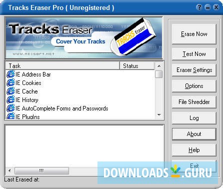 Glary Tracks Eraser 5.0.1.263 for windows download free