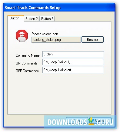 Smart track commands setup