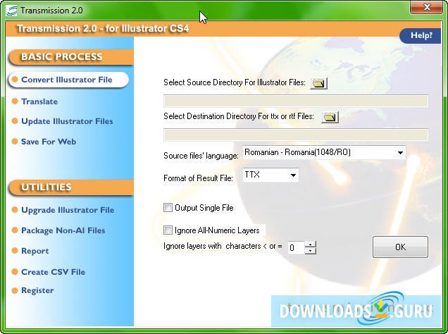 Transmission For Illustrator CS4