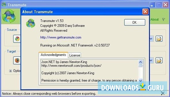 Version Info