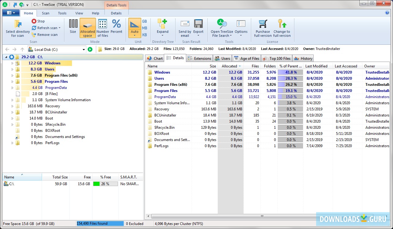 instal the last version for windows TreeSize Professional 9.0.3.1852