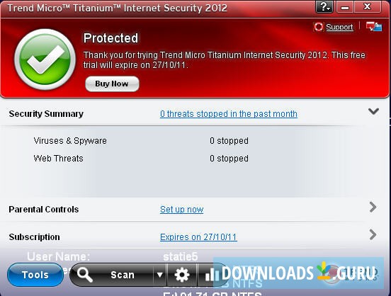 Trend Micro Titanium Internet Security