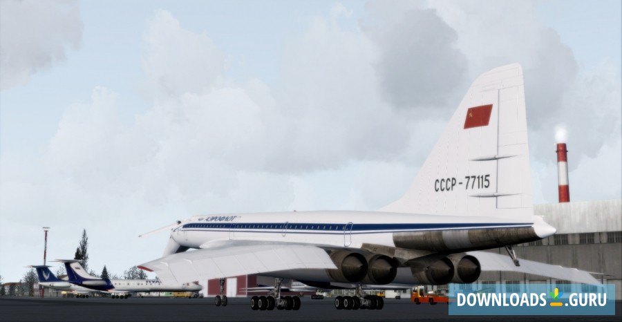 Tupolev TU-144D Aeroflot FSX FSX-Steam