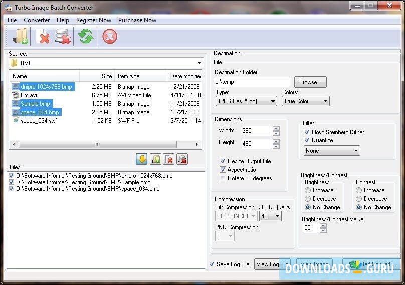 Turbo Image Batch Converter