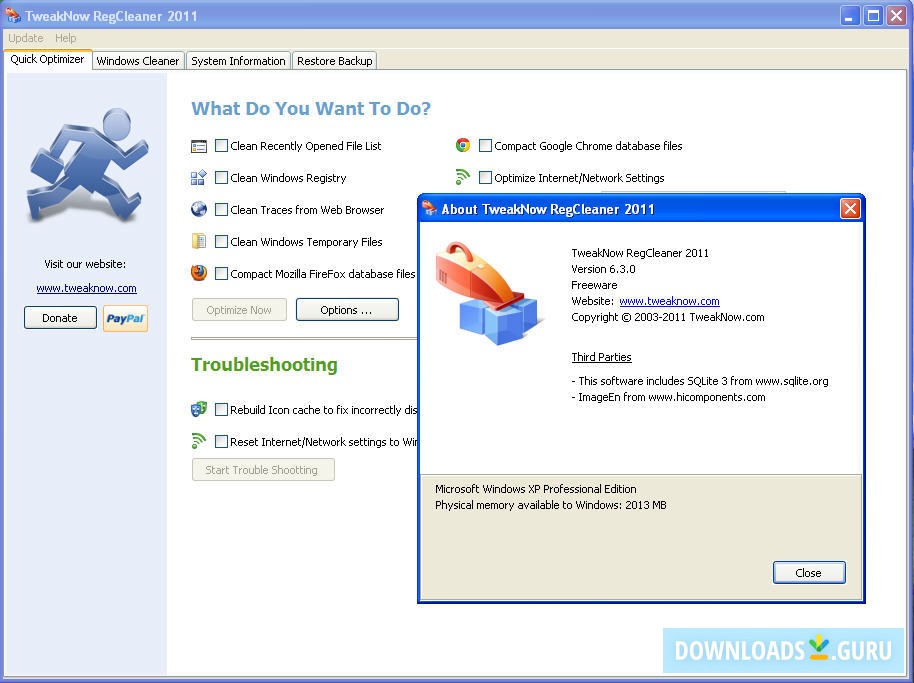 TweakNow RegCleaner Pro