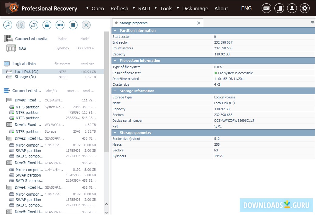 UFS Explorer Professional Recovery