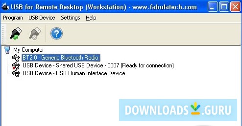 USB for Remote Desktop (Workstation)