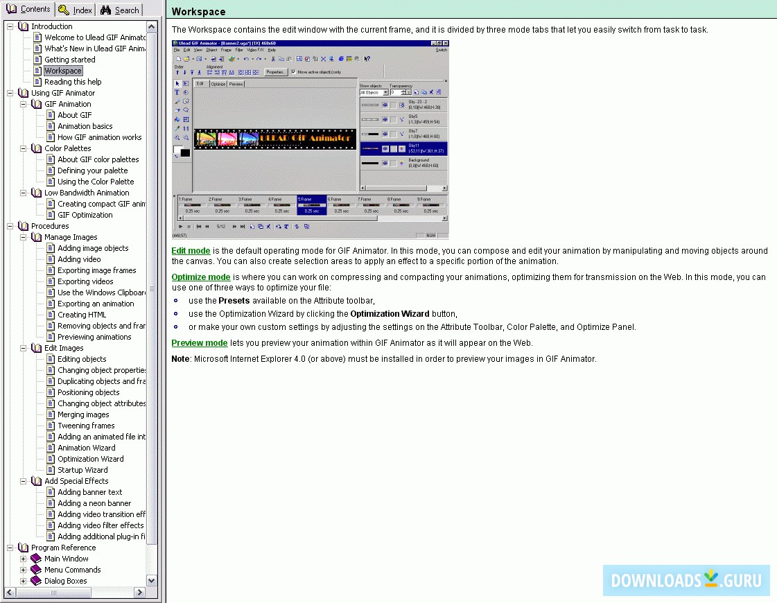 Ulead GIF Animator 5