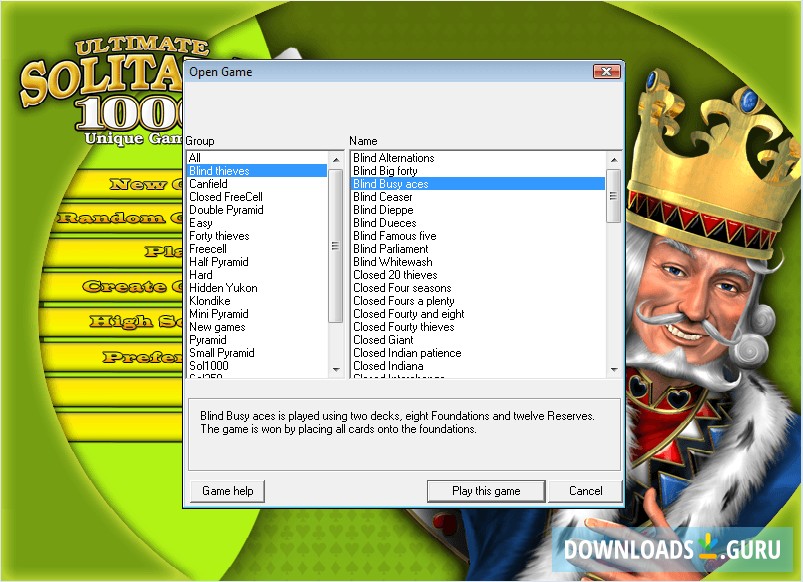 Ultimate Solitaire 1000