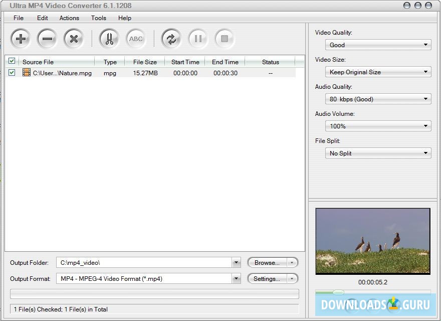 Ultra MP4 Video Converter