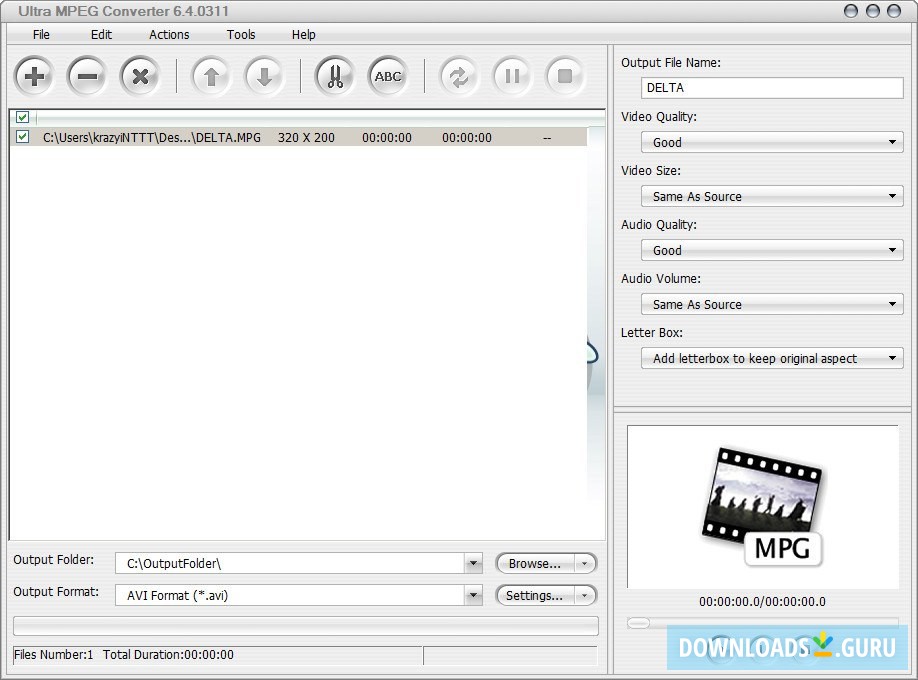 Ultra MPEG Converter