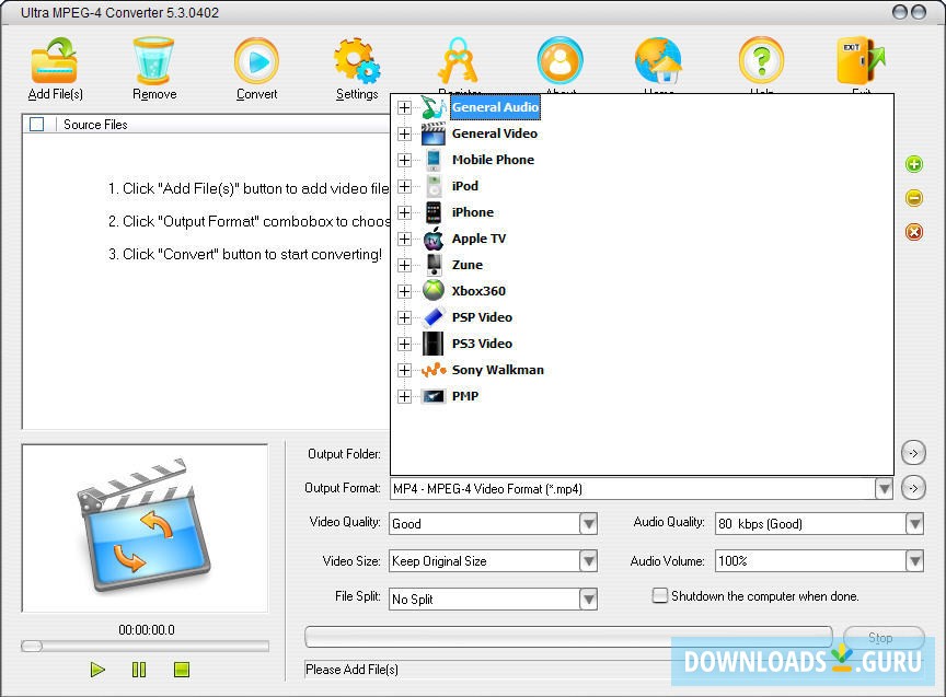 Ultra PSP Movie Converter