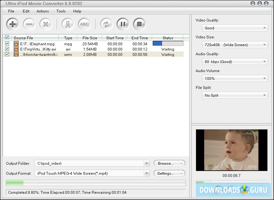 Ultra iPod Movie Converter