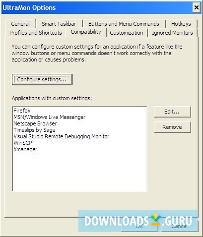 Compatibility Window