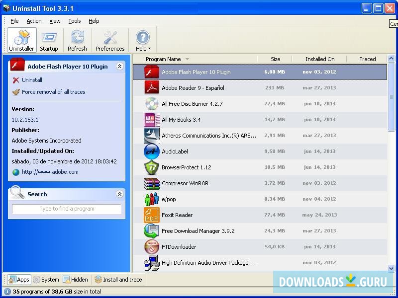 Uninstall Tool 3.7.3.5717 instal the new version for windows