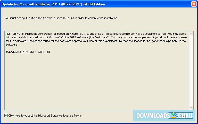 x64 Installation Window