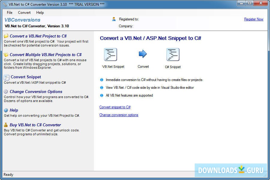 Main Interface