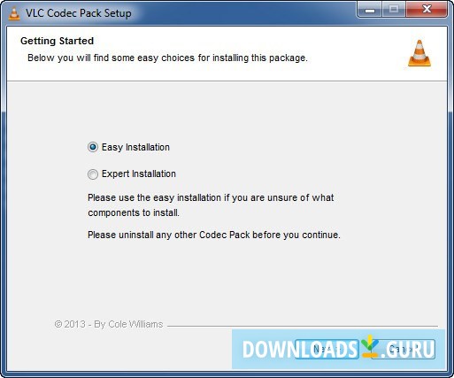 how to install codec in advanced installer