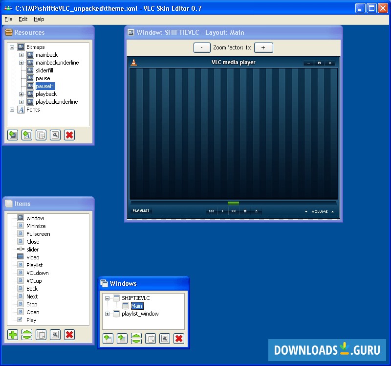 Opening An Existing Skin