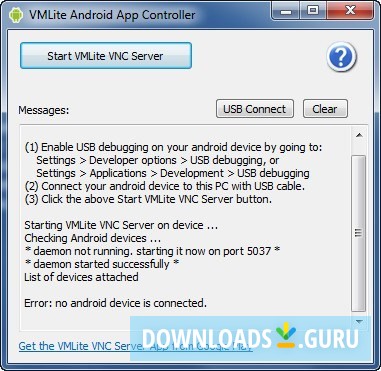 VMLite Android App Controller
