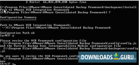 VMware Consolidated Backup Framework