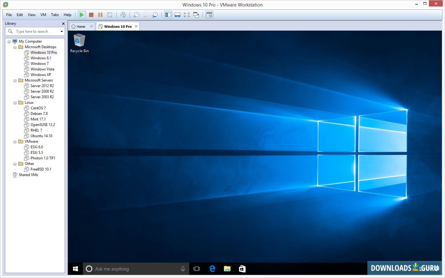 vmware workstation windows 10 free download